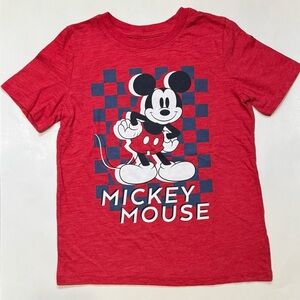 Disney (Jumping Beans) Red Mickey Mouse Short Sleeve Tee